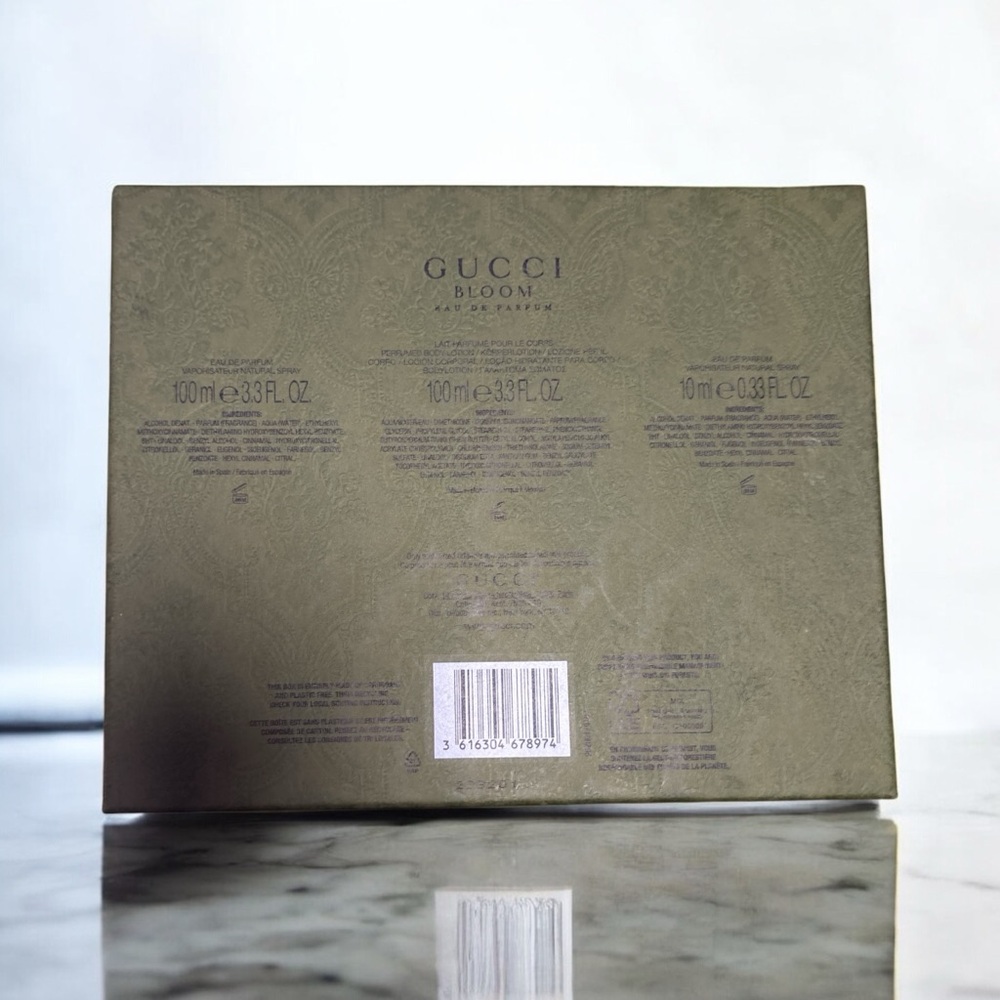 Gucci Bloom Fragrance Set in Olive Green - Picture 3 of 4